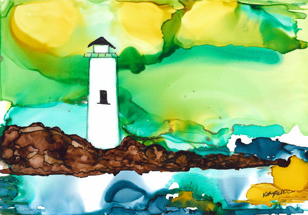 Lighthouses Note Cards - Set of 6