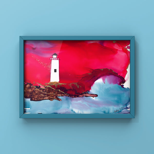 BOLD Lighthouse Wall Art Print