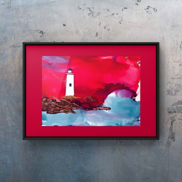 BOLD Lighthouse Wall Art Print