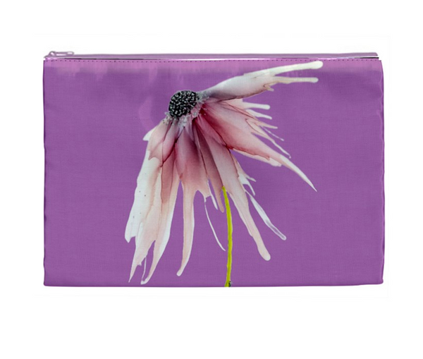 Rosewood Flower Cosmetic Bag