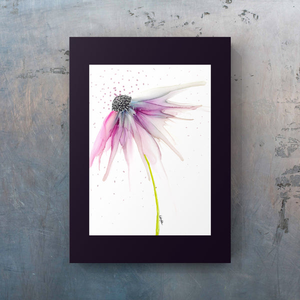 Sherbet Flower Wall Art Print 8x10