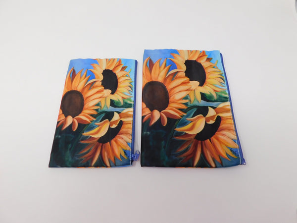 Sunflower Cosmetic Bag