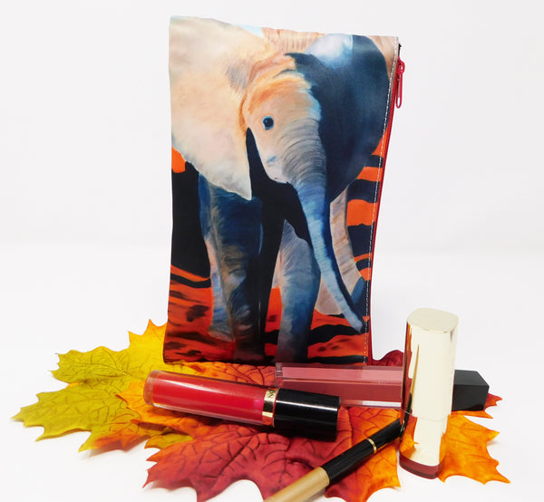 Elephant Cosmetic Bag