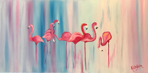 A Flamboyance of Flamingos