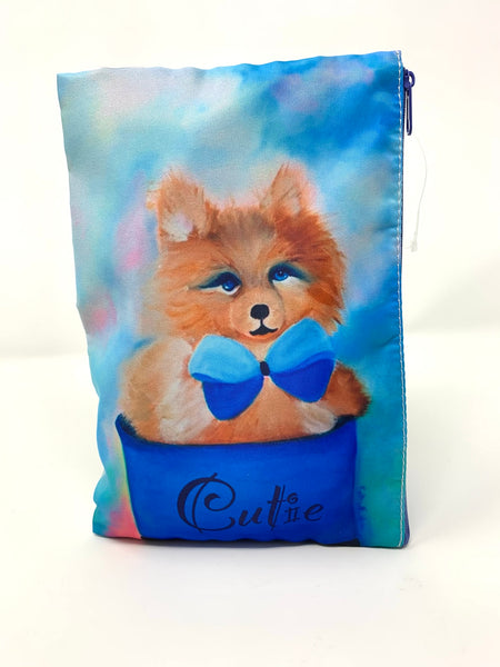 Puppy Dog Doggie Cosmetic Bag