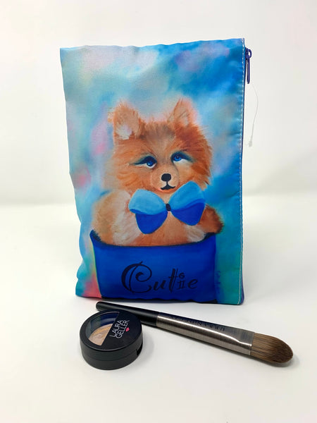 Puppy Dog Doggie Cosmetic Bag