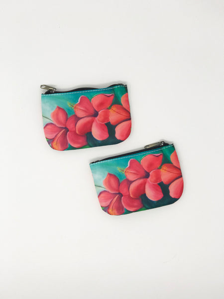 Hibiscus Coin Purse