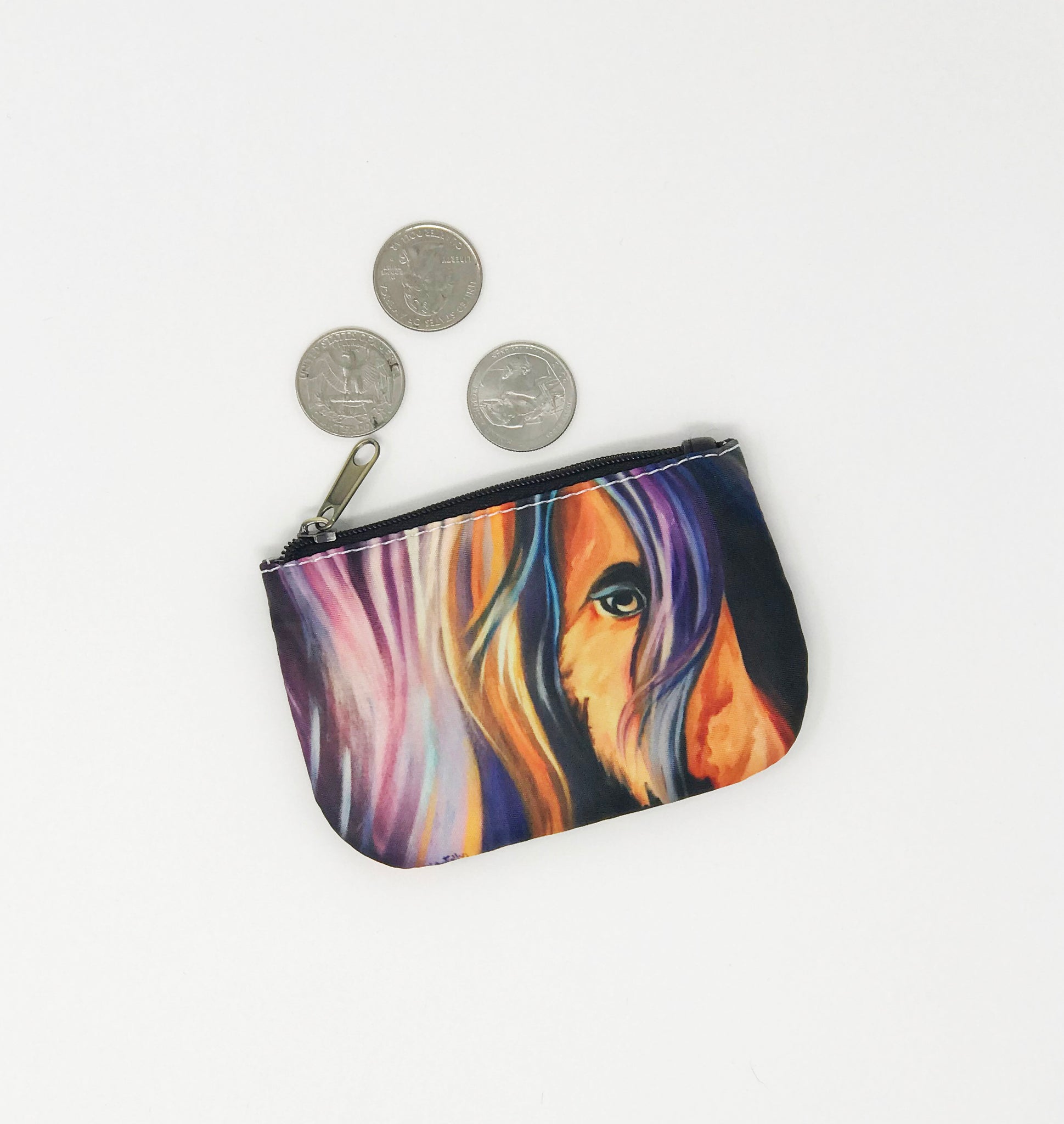 Horse (Purple) Coin Purse