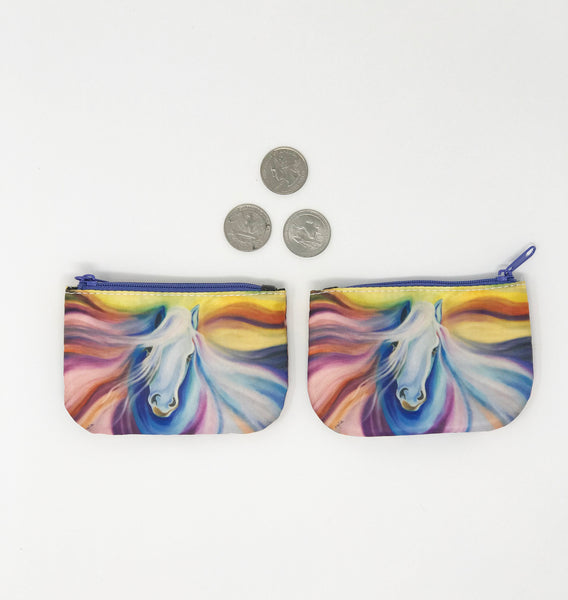 Horse Rainbow Coin Purse