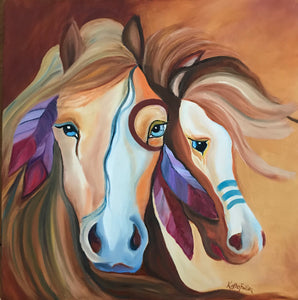 Southwestern Native American Horses