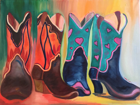 Mr & Mrs. Cowboy Boots