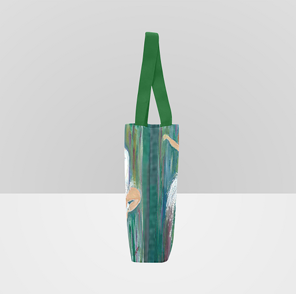 Ballerina Tote Bag - Green