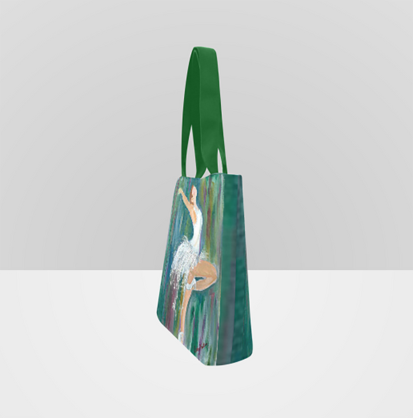 Ballerina Tote Bag - Green