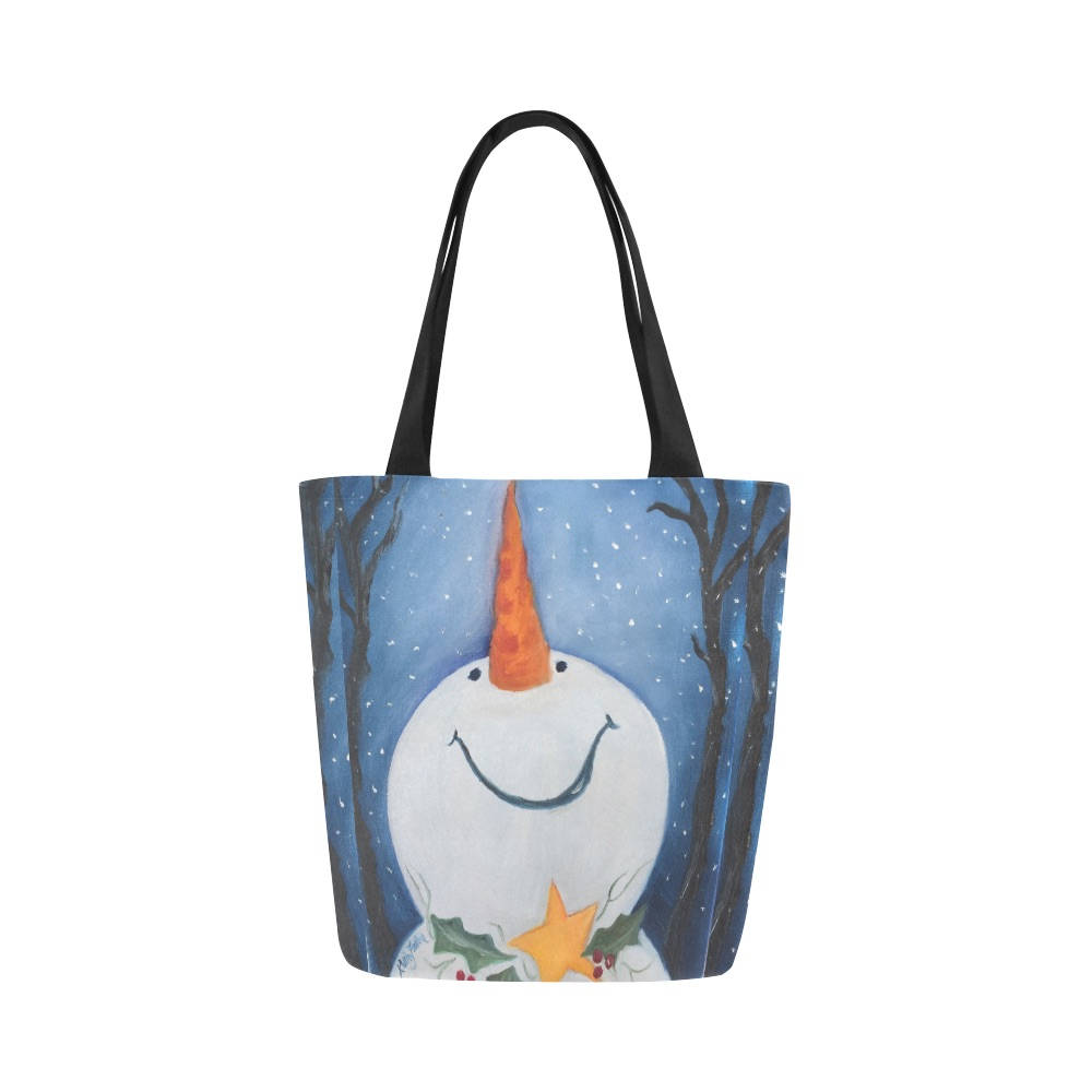 Snowman Tote Bag