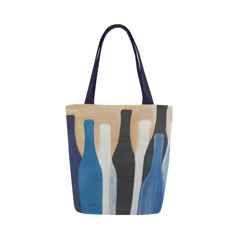 Wine Bottles Tote Bag