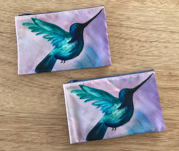 Hummingbird Cosmetic Bag