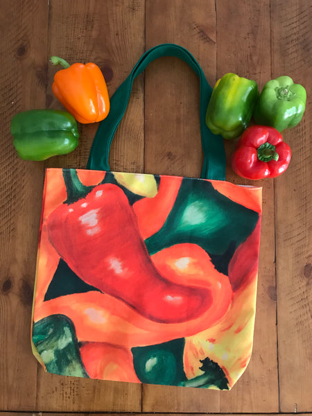 Farmers Market-  Peppers Tote Bag