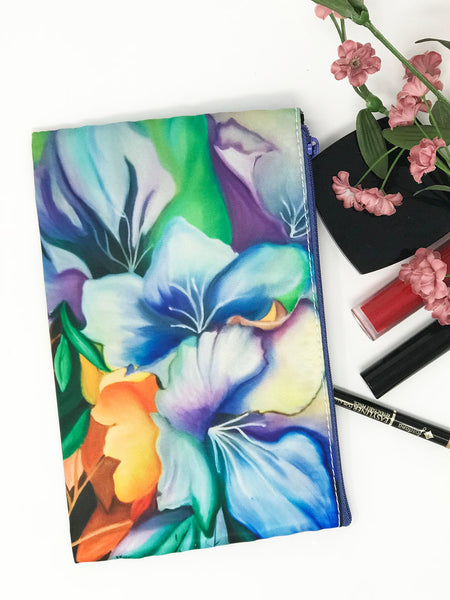 Floral Cosmetic Bag