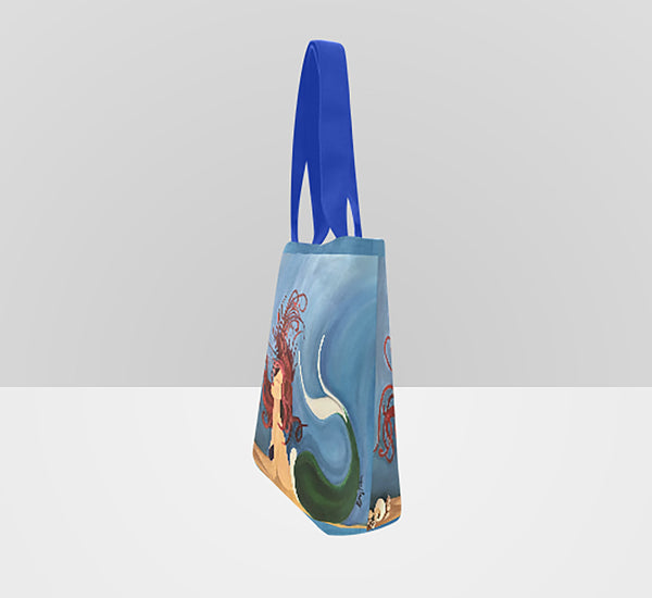 Mermaid Tote Bag - Red Hair