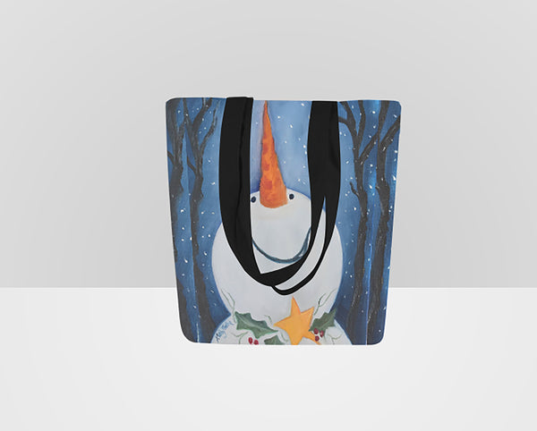 Snowman Tote Bag