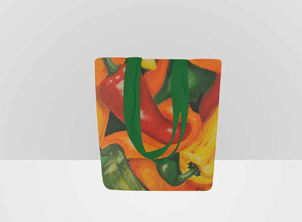 Farmers Market-  Peppers Tote Bag