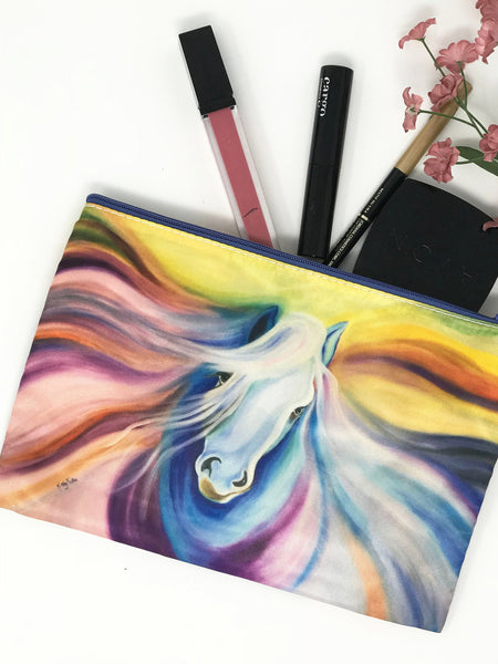 Born Free Horse Cosmetic Bag