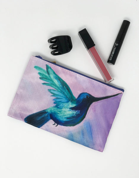 Hummingbird Cosmetic Bag