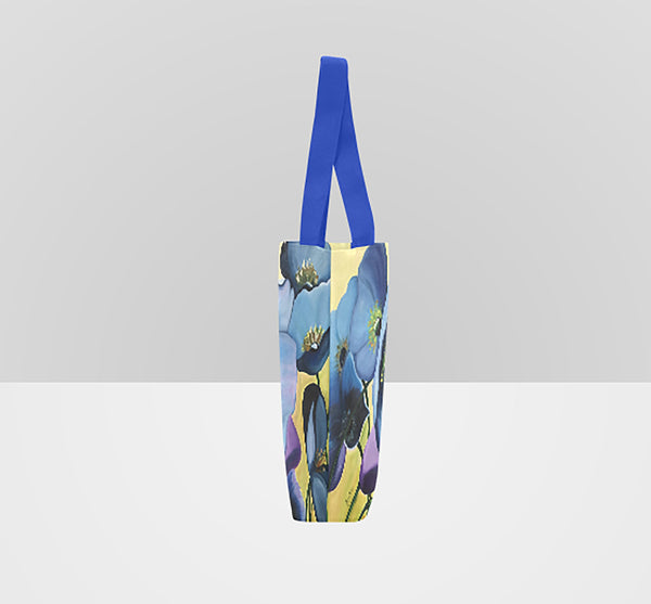 Blue Flowers Tote Bag