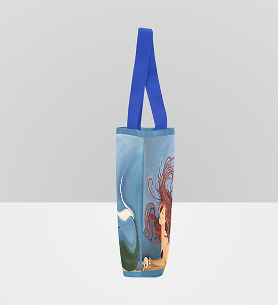 Mermaid Tote Bag - Red Hair