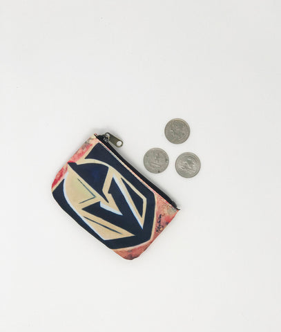 Vegas Golden Knights Inspired Coin Purse