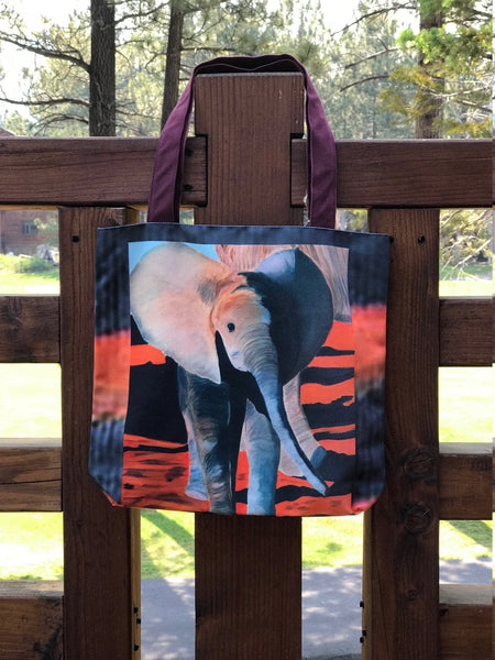 Elephant Tote Bag