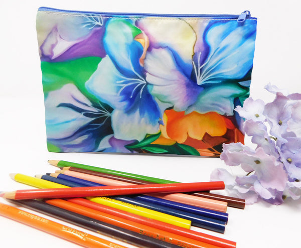 Floral Cosmetic Bag