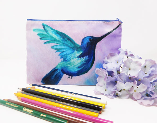 Hummingbird Cosmetic Bag