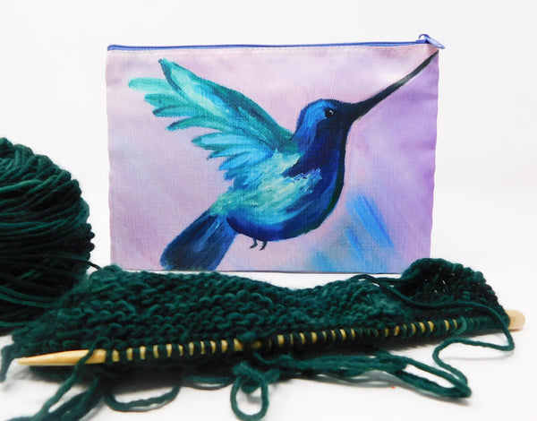 Hummingbird Cosmetic Bag