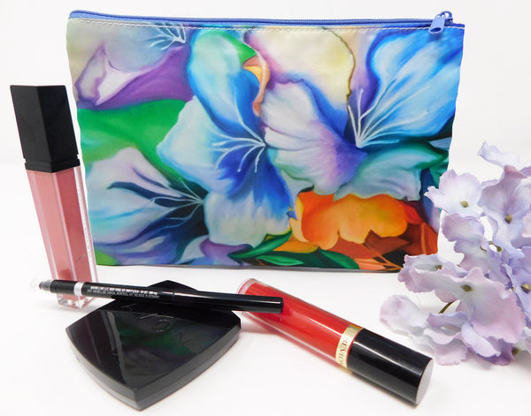 Floral Cosmetic Bag