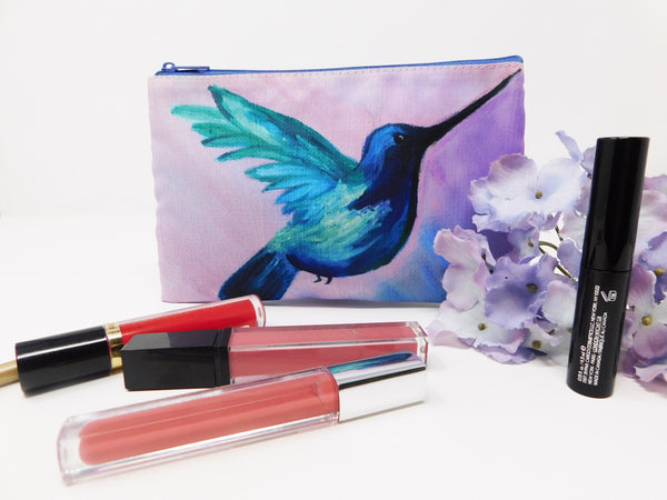 Hummingbird Cosmetic Bag