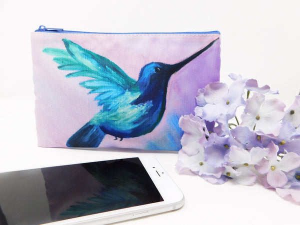 Hummingbird Cosmetic Bag