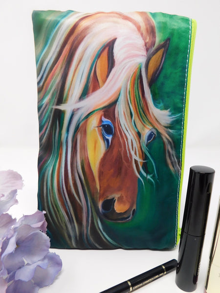 Horse Cosmetic Bag