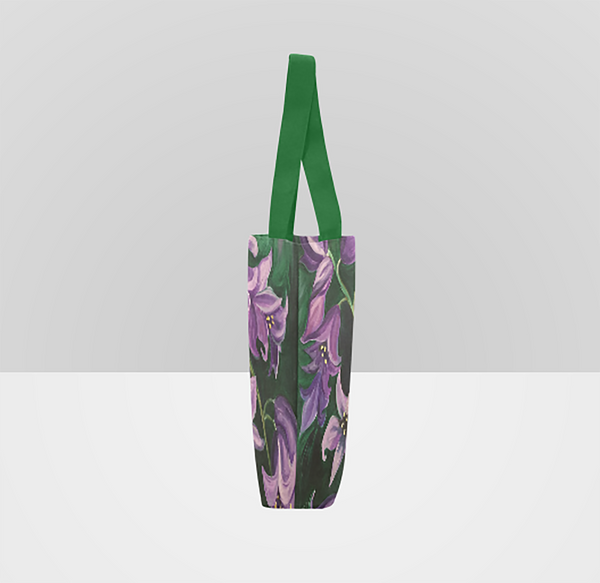 Floral Tote Bag Lavender