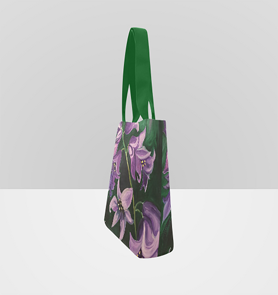 Floral Tote Bag Lavender