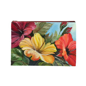 Hibiscus Flowers Cosmetic Bag