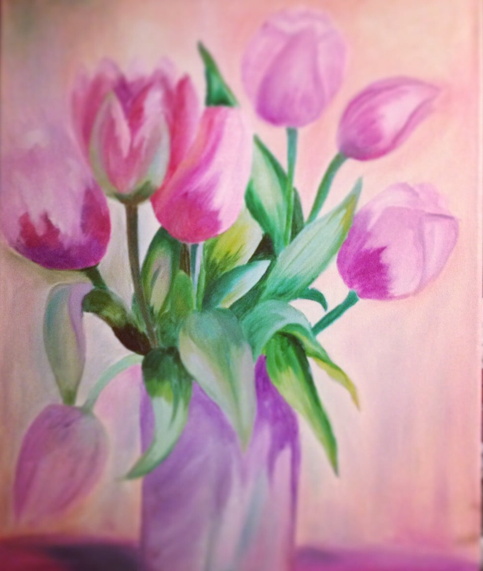 Tulips in Vase