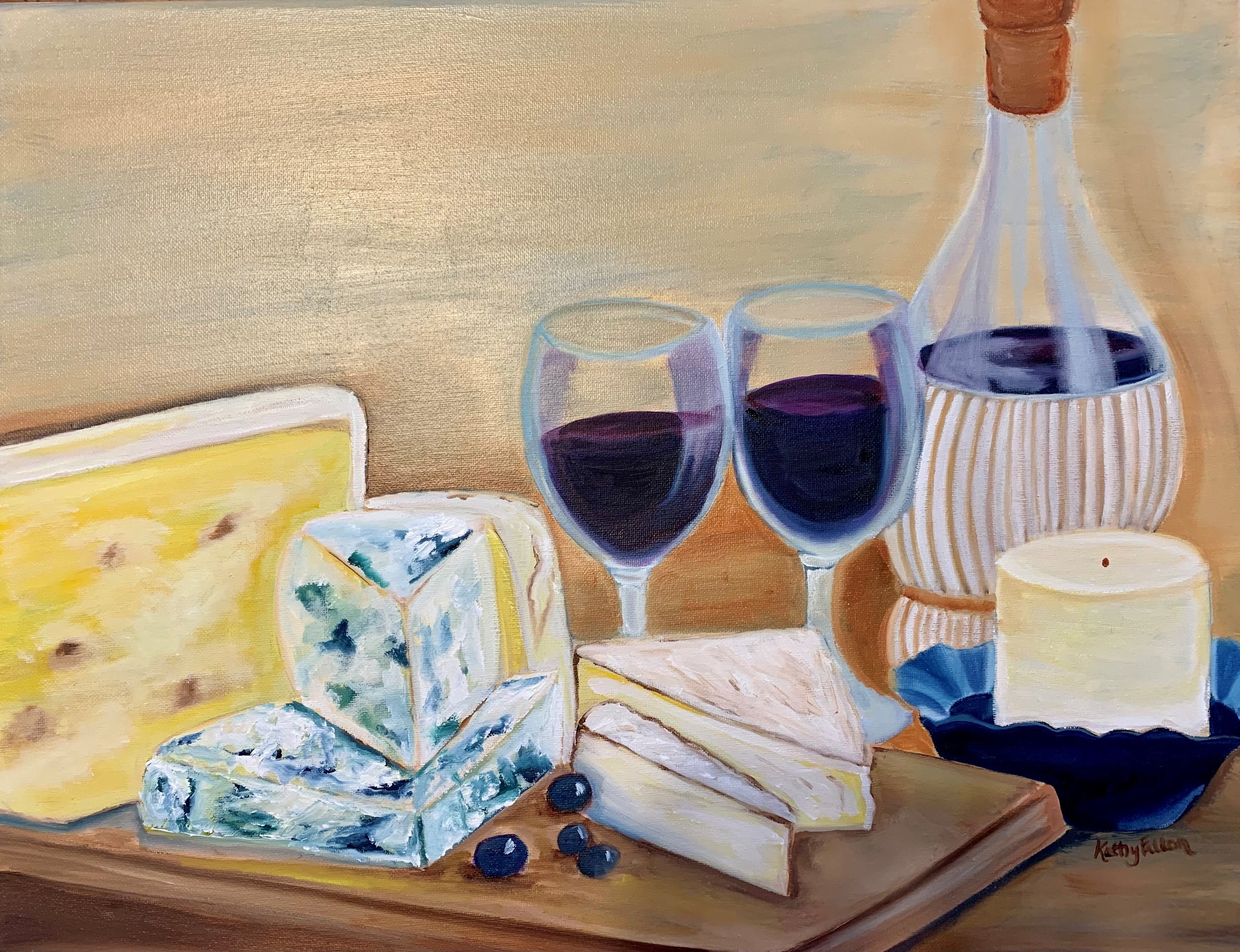 Wine and Cheese